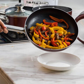 Фото Говядина с овощами на сковороде: простой и быстрый рецепт
