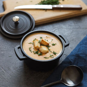 Фото Грибной Крем-Суп из Шампиньонов со Сливками и Картофелем: классический рецепт