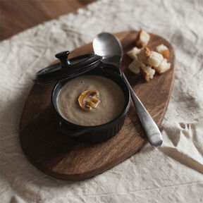 Фото Грибной Крем-Суп из Грибов-Шампиньонов со Сливками: классический рецепт в блендере