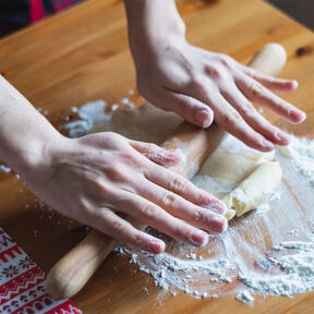 Фото Как правильно запечь чебуреки в духовке в домашних условиях пошаговый рецепт приготовления